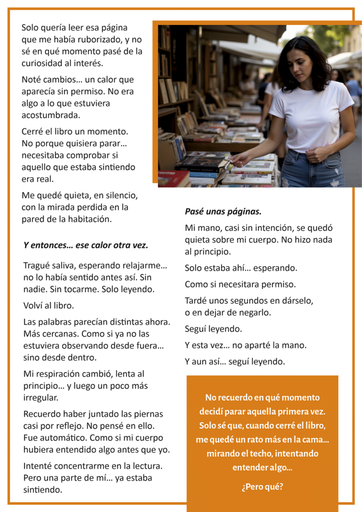 Escena íntima lectura nocturna